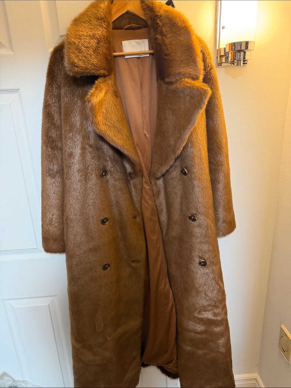 Frankie shop Joni faux fur coat